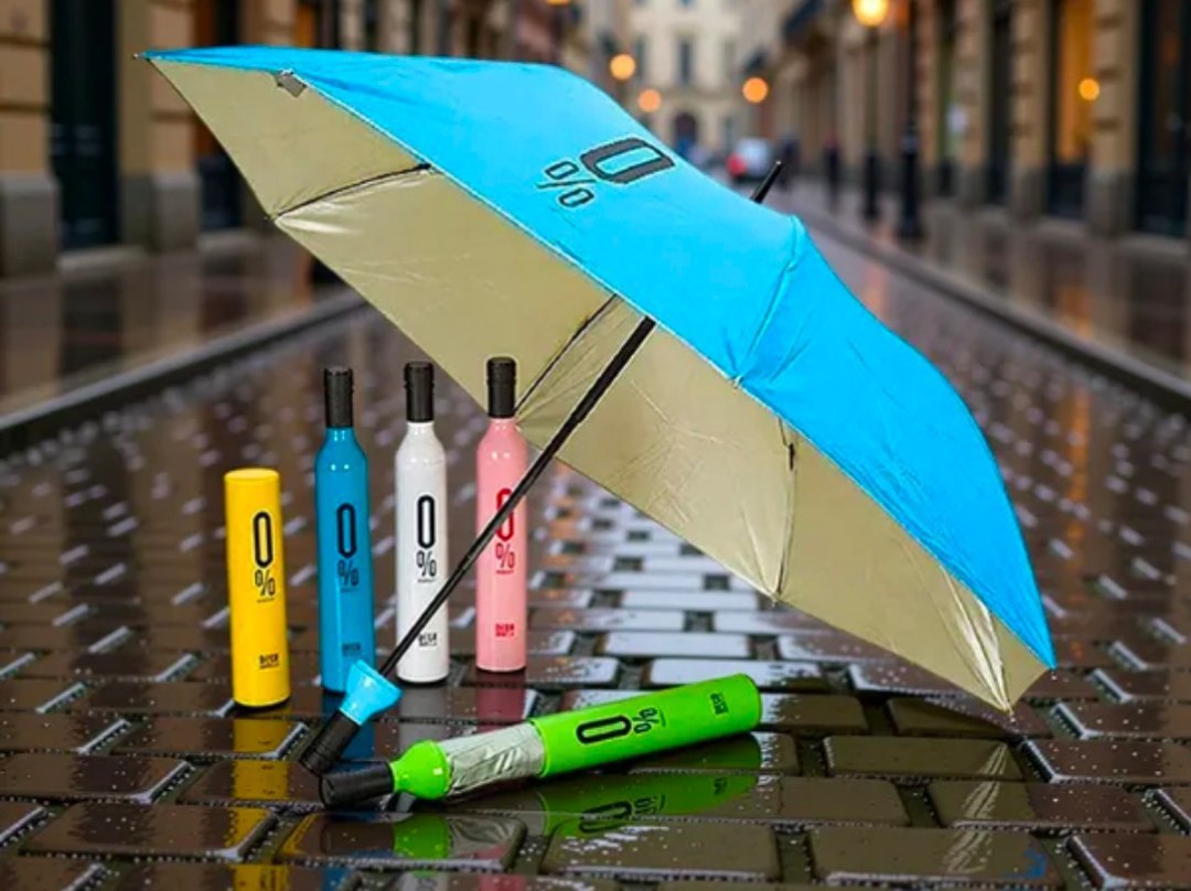 Portable Bottle Shape Umbrella 215