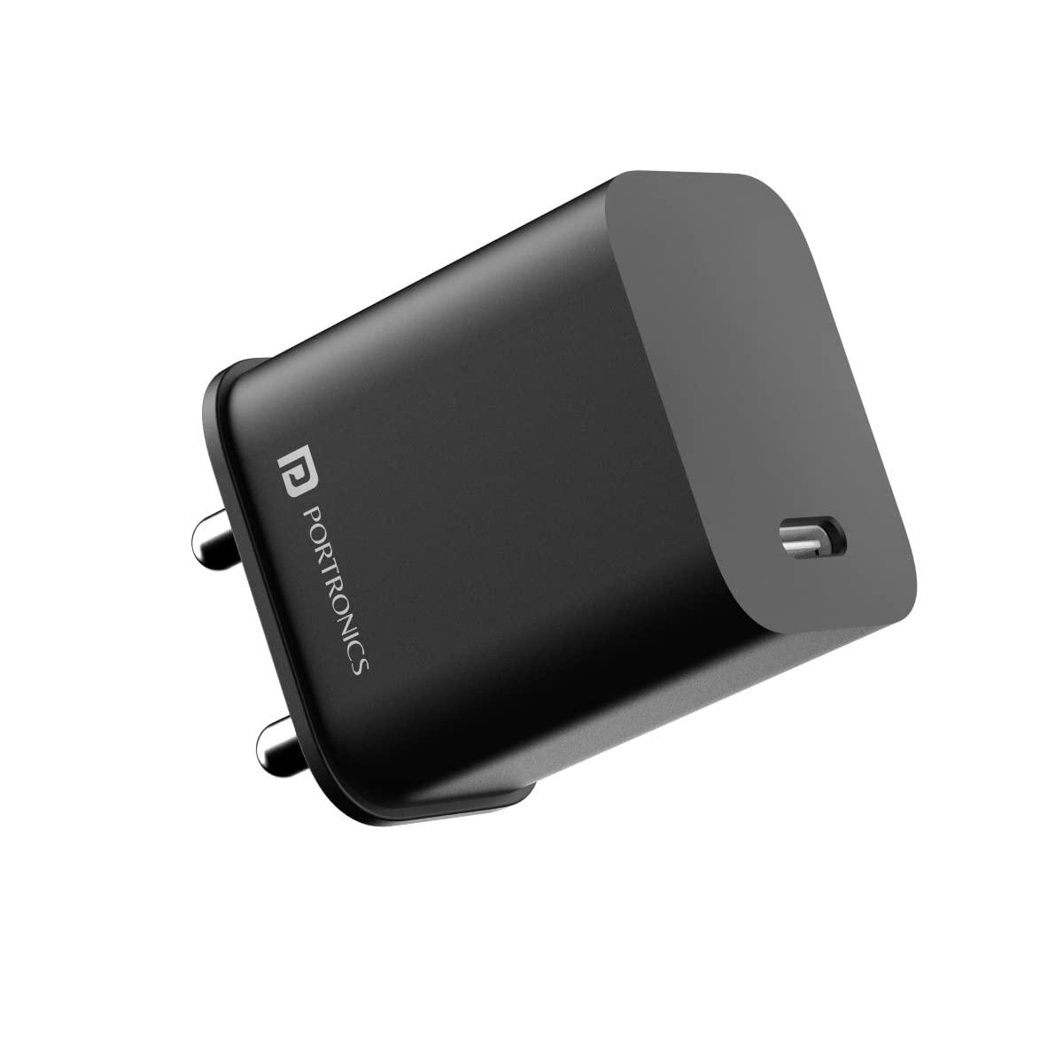 Portronics Adapto 20c Type C 20w Adapter 329