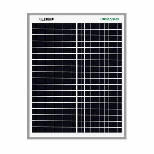 Loom Solar Panel 20w-12v For Home Lighting System Diy Projects 999
