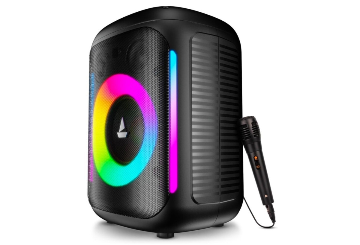 Boat 25w Bt Party Speaker With Karaoke Mic At 2499