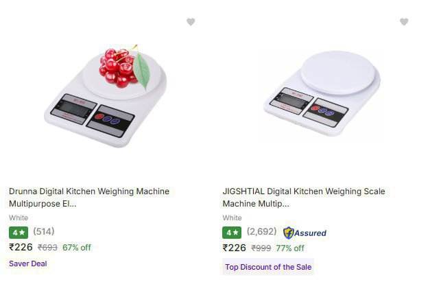 Digital Kitchen Food Weighing Scale 226