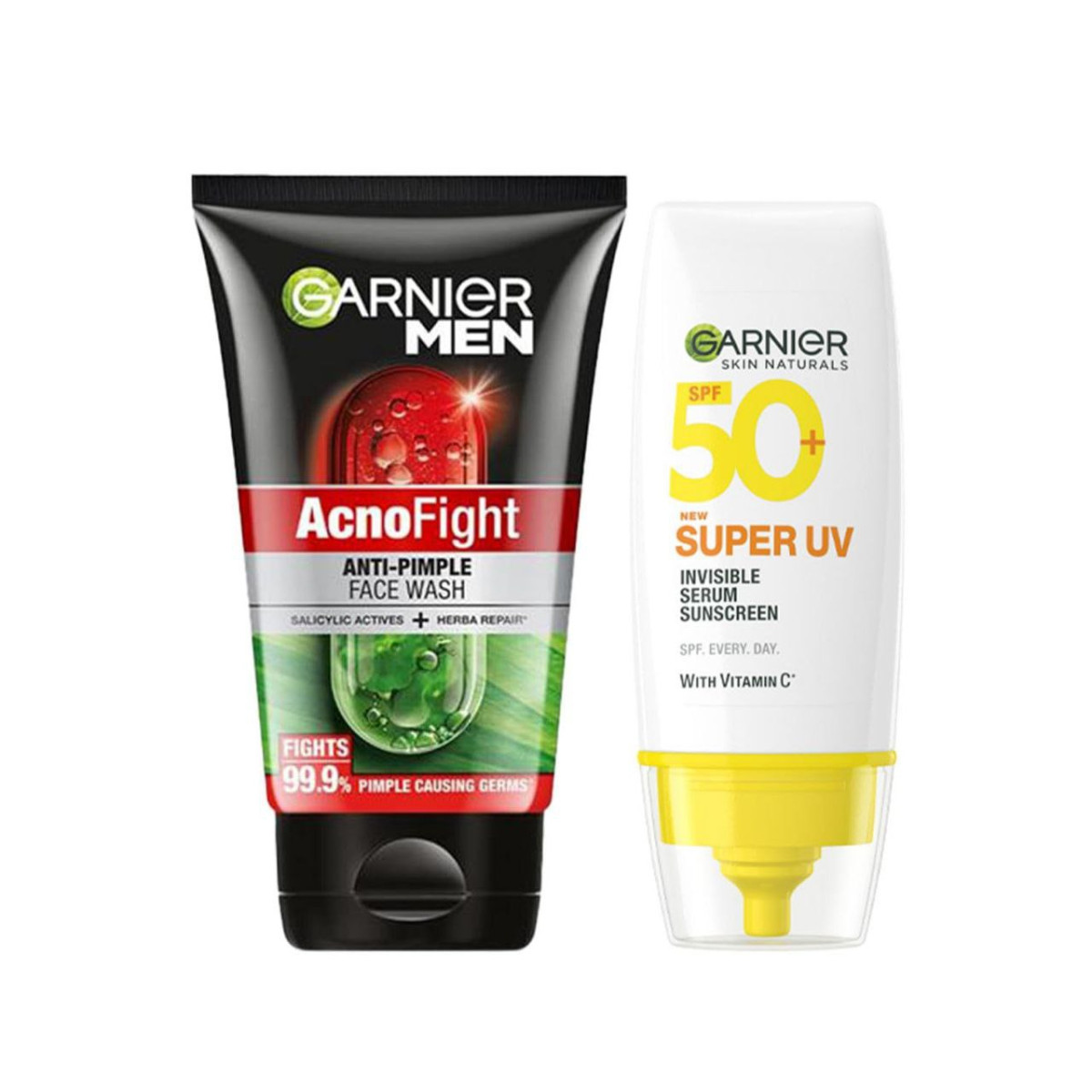 Grab 251garnier Men Acno Fight Anti Pimple Face Wash 100g Super Uv Invisibl