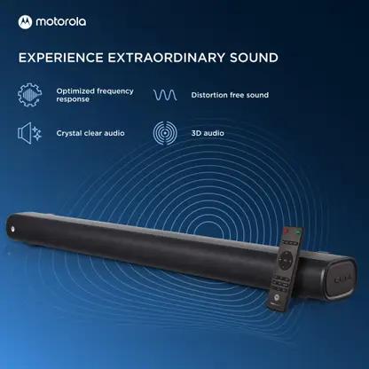 Motorola Amphisoundx With Hdmi Arc 100 W Bluetooth Soundbar(metallic Grey 2