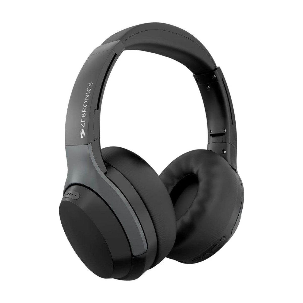 Grab 1 399zebronics Premium Wireless Headphones With Anc And 70 Hours Backu