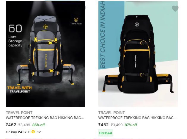 Travel Rucksack 65l From 452
