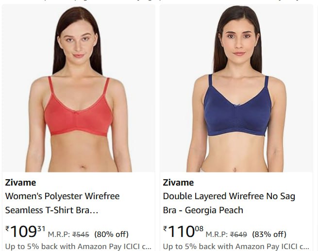 Loot 87 On Zivame Women S Bra