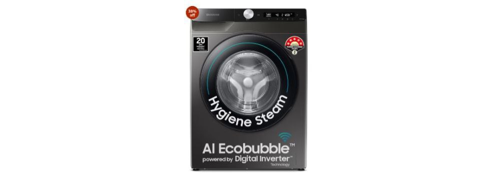 Samsung 8 Kg 5 Star Eco Bubble Technology Ai Control Wi-fi Digital Inverter