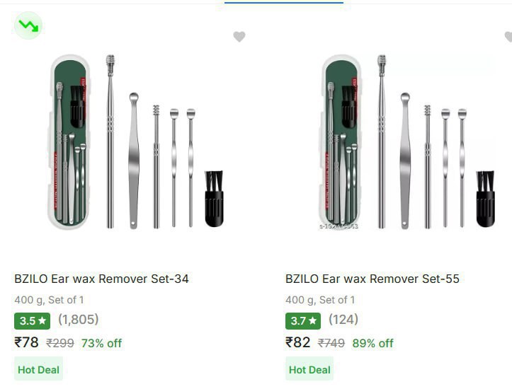 Flipkart Ear Wax Remover Starts At Rs 78