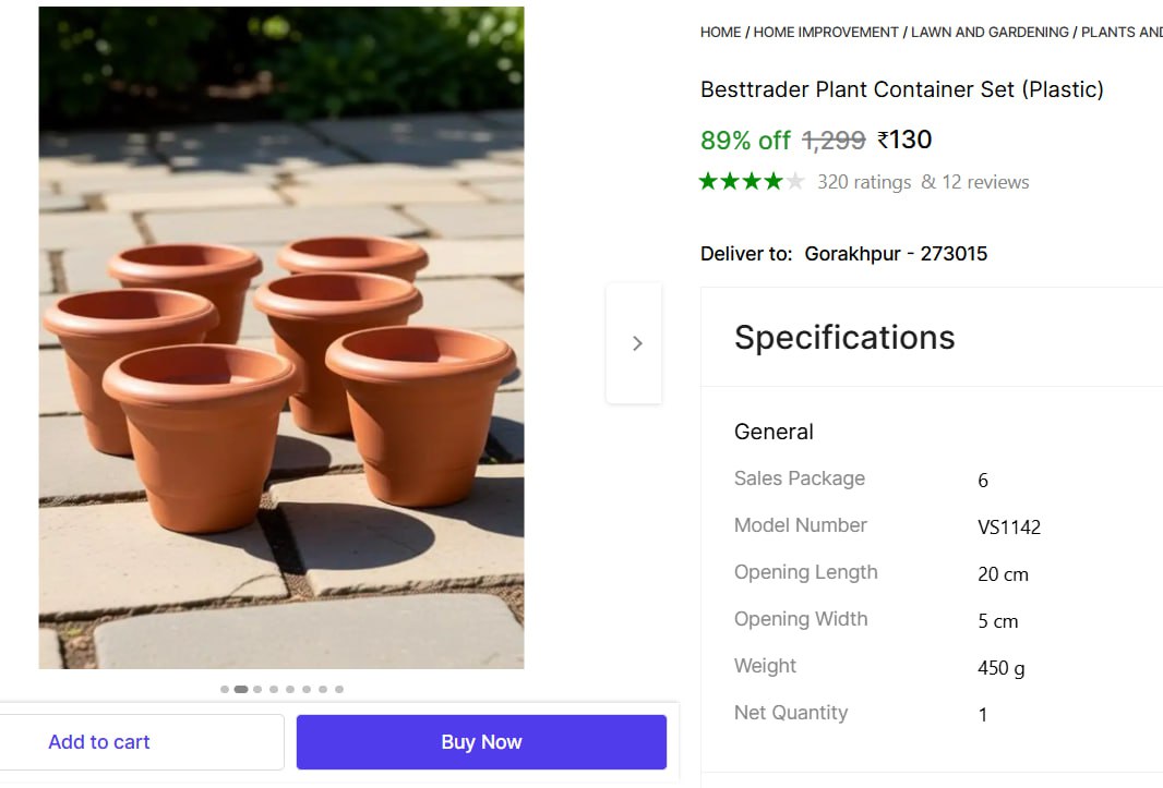 Plant Container Set 130