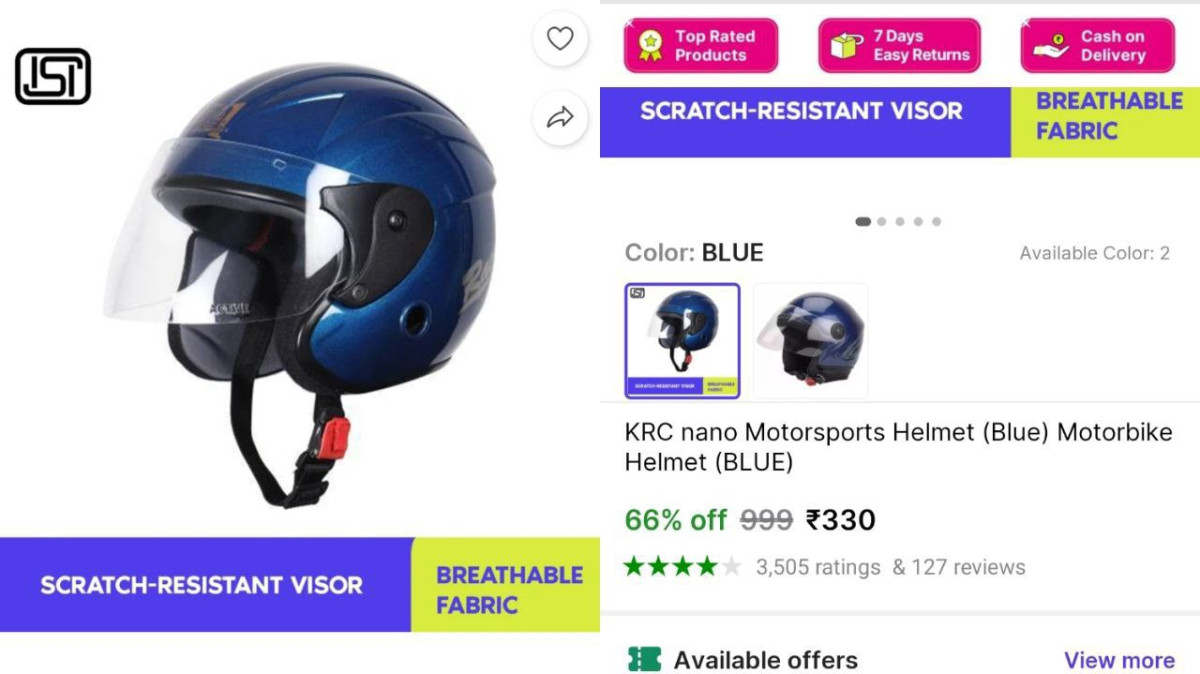 Motorbike Helmet 330