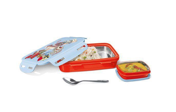 Milton Steely Prime Insulated Inner Stainless Steel Small Tiffin Box