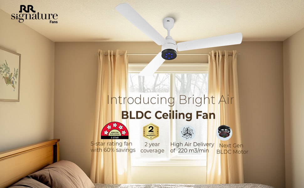 Rr Signature 1200mm Bldc Ceiling Fan 2099