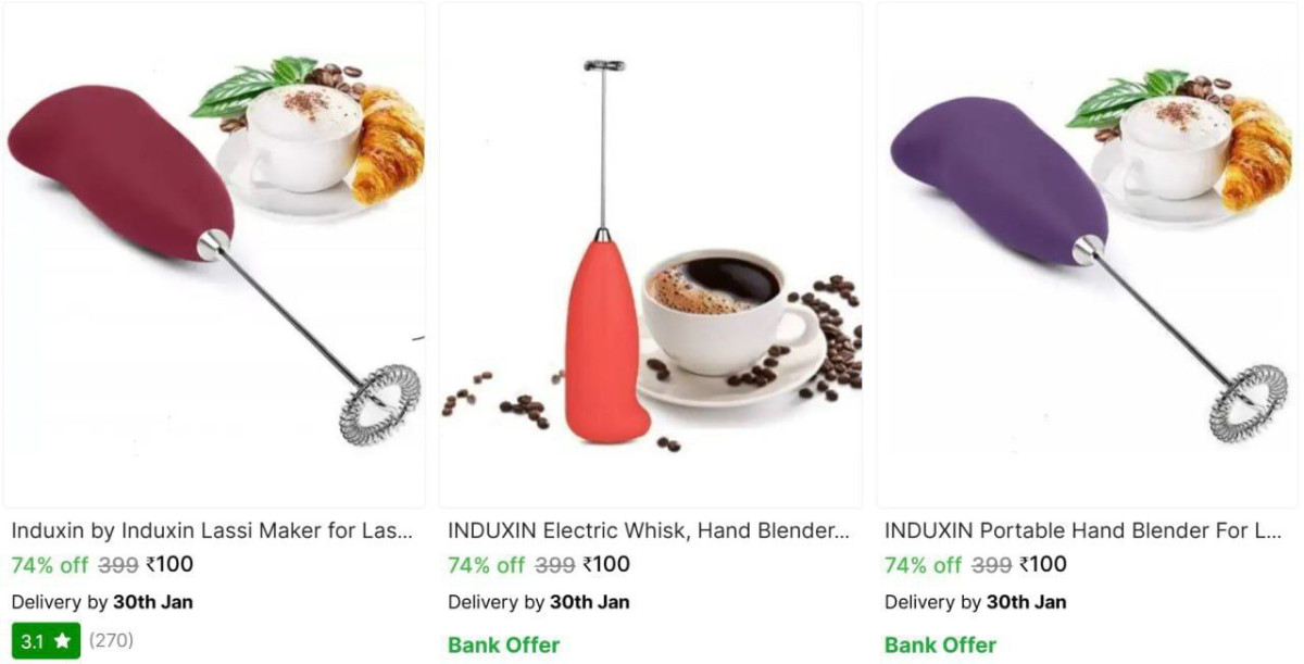Grab Hand Blender Milk Frother 100 More Deals Click Here Must Read