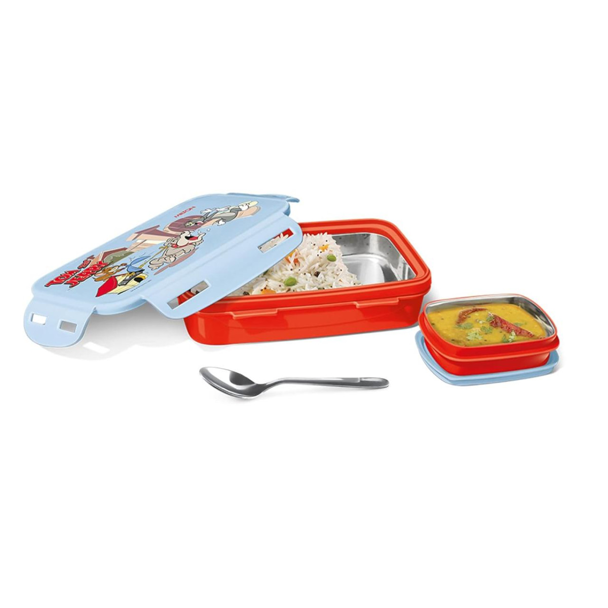 Milton Steely Prime Insulated Inner Stainless Steel Small Tiffin Box 400 Ml