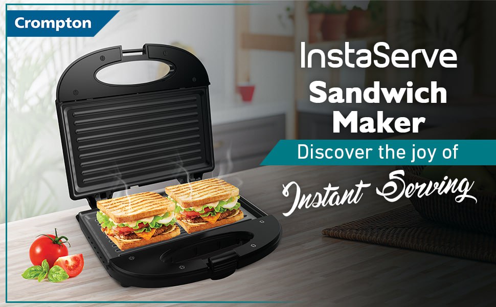 Crompton Sandwich Maker 800w 879