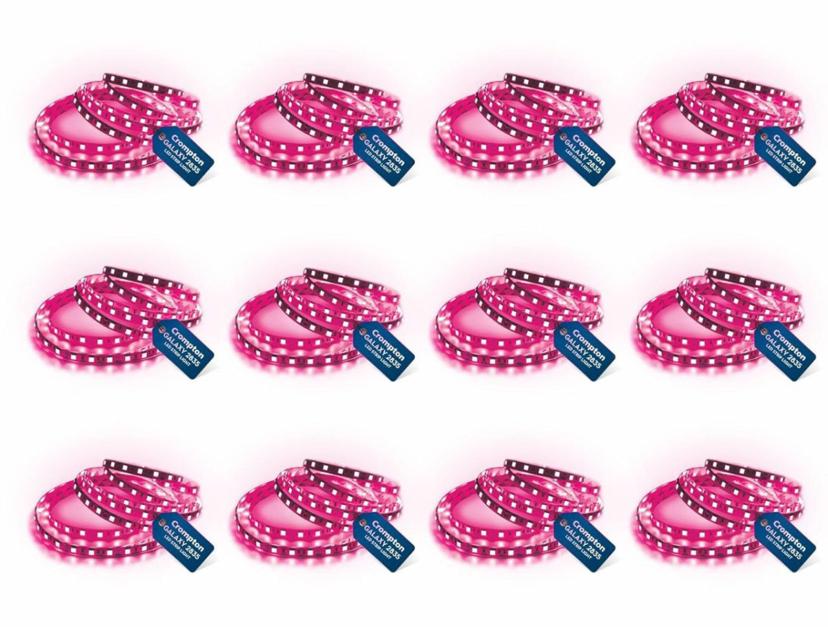 009crompton 25w Led Strip Light 5 Meter Pink Light Roll With 300 Leds 22 Lu