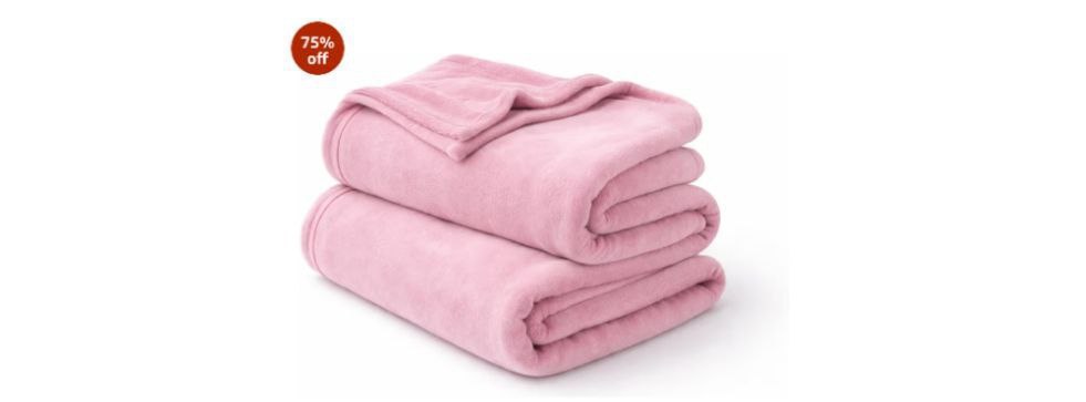 Premium Plush Solid Summer Single Bed Dohar Ac Blanket 250 Gsm Reversible L