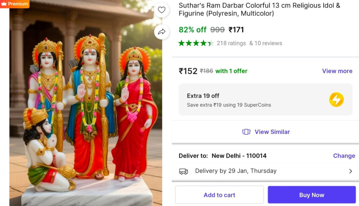 Shri Ram Darbar Murti Set At 171 More Deals Click Here Must Read