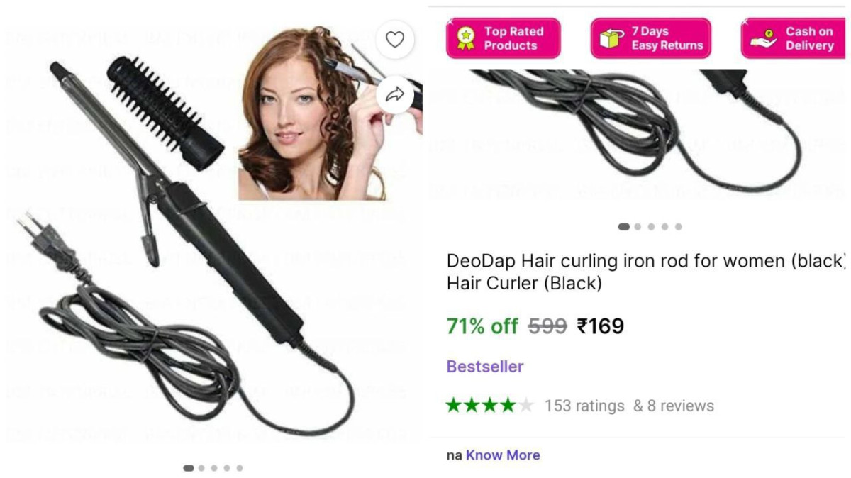 Electric Curling Iron Rod 169
