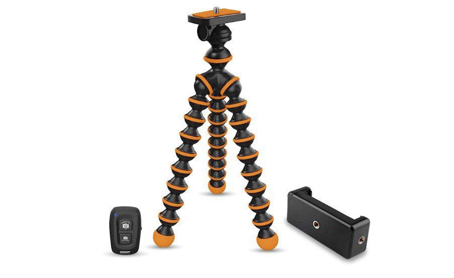 Amazon Basics Gorilla Tripod Mini 33 Cm (13 Inch) Tripod For Mobile Phone 1