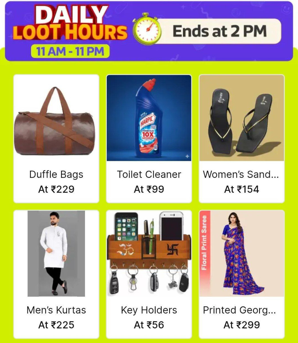 Shopsy Daily Loot Hour