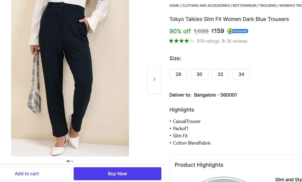 Women S Trouser 159