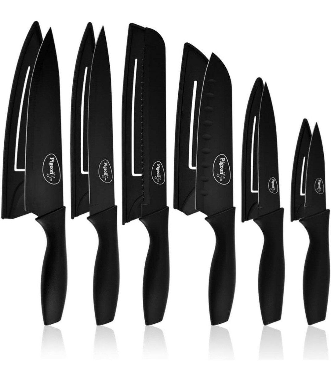Amazon Pigeon Carbon Knife Set 6 Pcs 538