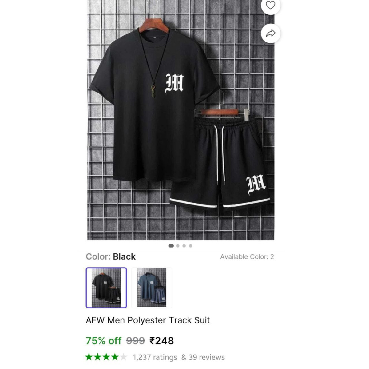 Men Polyester Track Suit 248