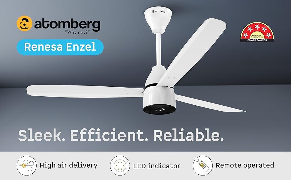 Atomberg Renesa Enzel 1200mm Bldc Ceiling Fan 3949
