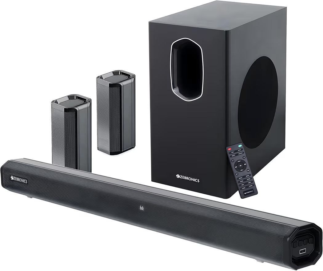 Zebronics Juke Bar 7600 Soundbar 4804(with )regular 8099