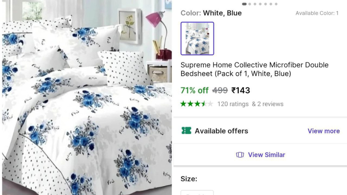 Double Bedsheet 143 -