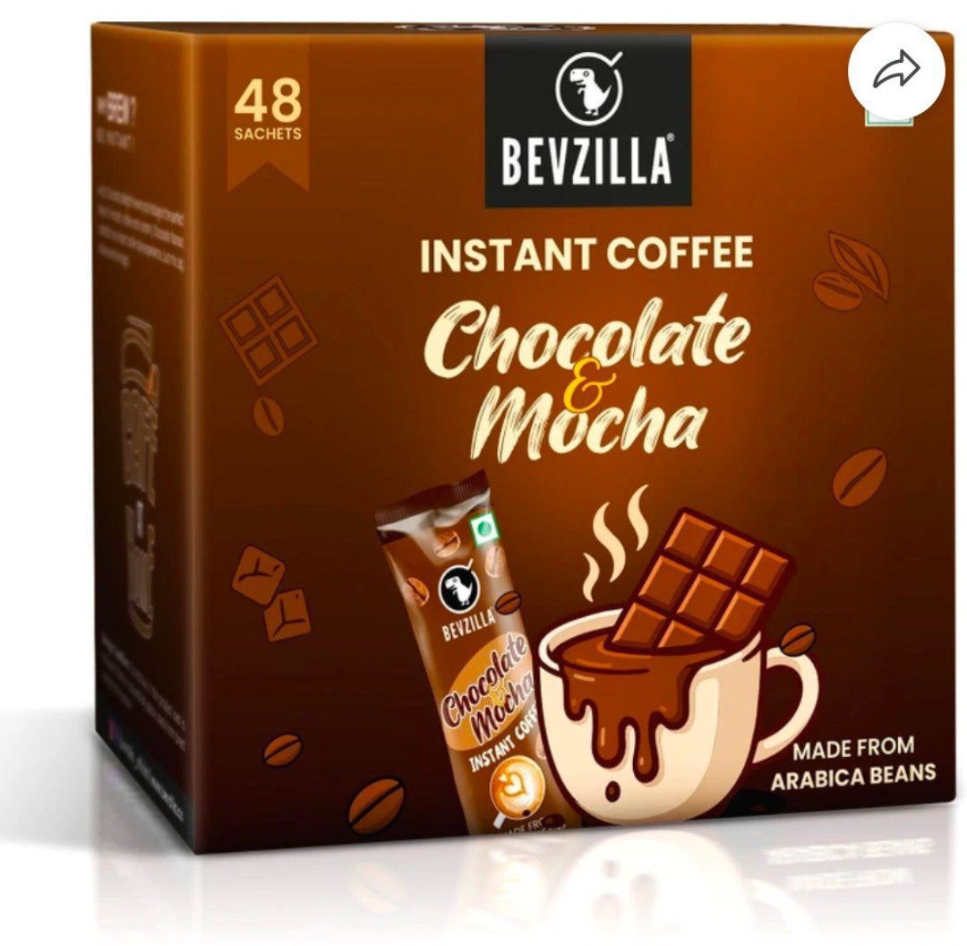 Bevzilla Chocolate Mocha Coffee (48 Sachets) 166