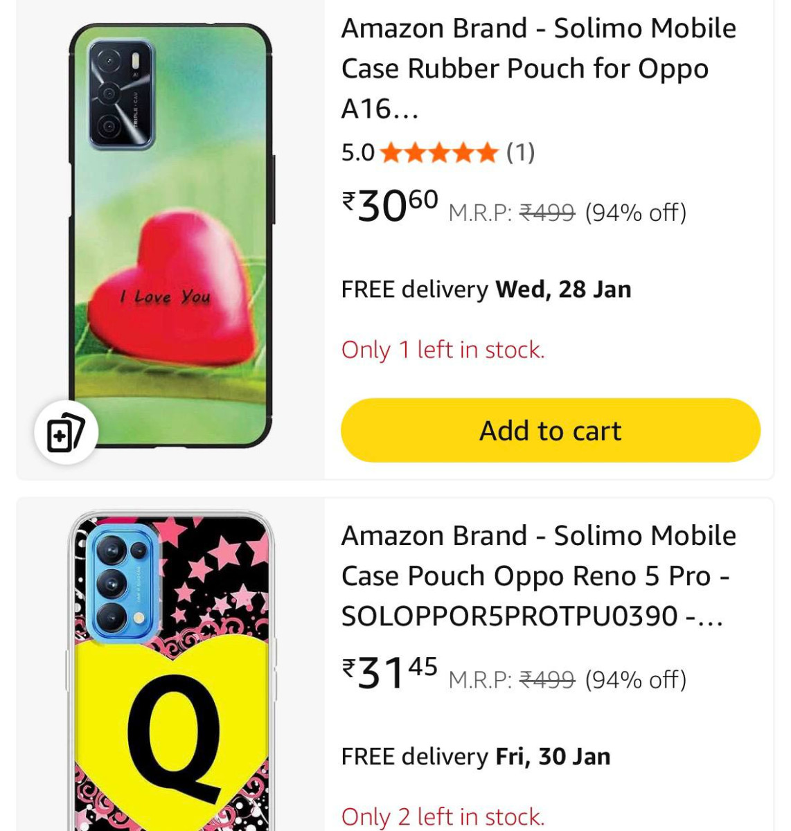 Mobile Cases Cover Starts At Rs 30
