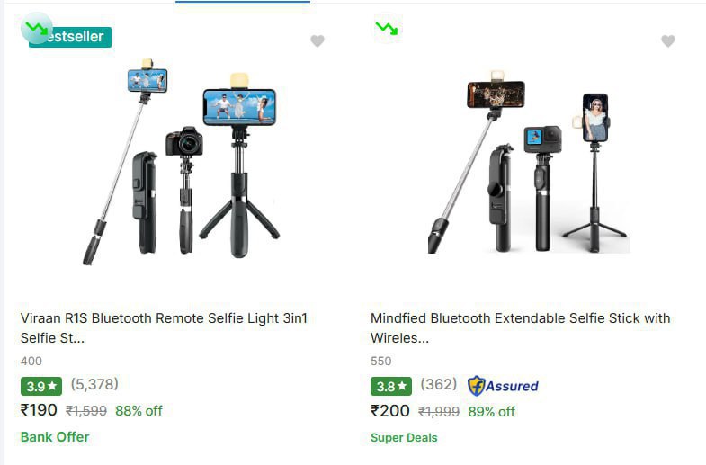 Tripods Starting At Just 198