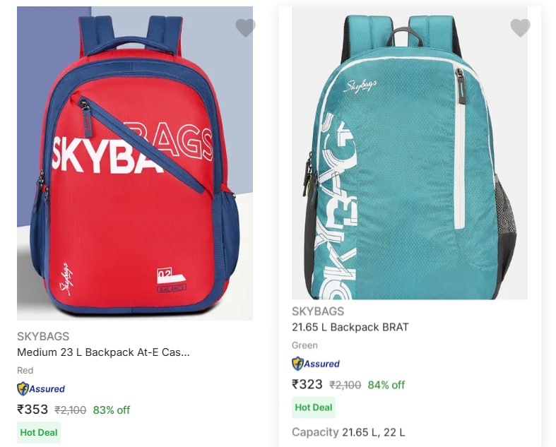 Skybags Safari Backpack Starts At 323