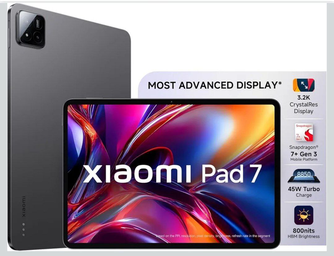 Xiaomi Pad 7 Qualcomm Snapdragon 7 Gen 3 28 35cm(11 16 ) Display 12gb 256gb