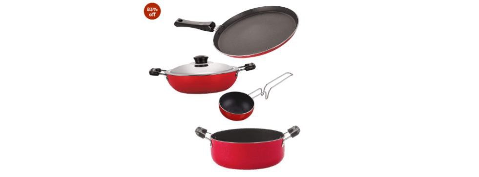 Nirlon Cookware Set Of 4 1273 Reg 1599
