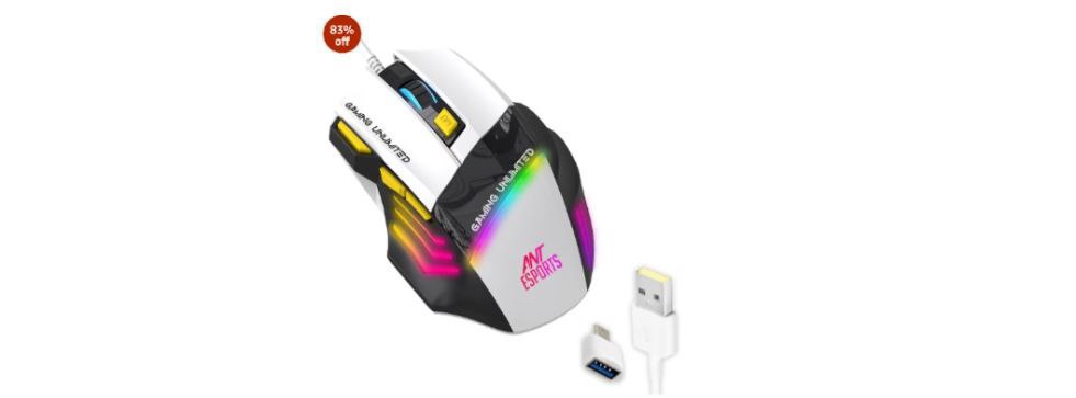 Ant Esports Gm100 V2 Optical Gaming Mouse 349 Reg 499