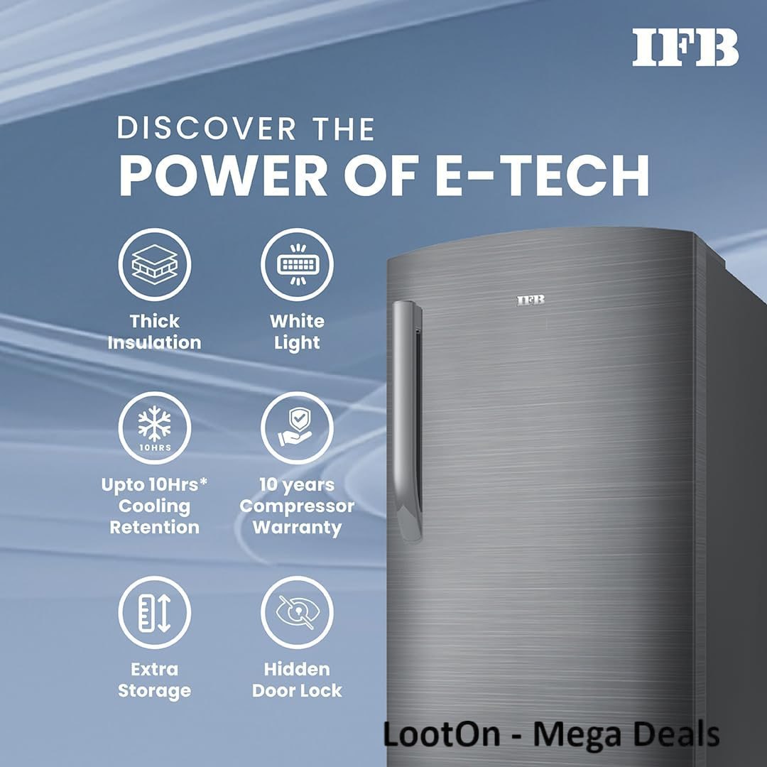 Ifb 206l 5 Star Direct Cool Single Door Refrigerator At 13 990apply 1000 Co