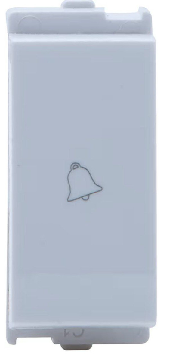 Wipro Northwest Venia 6a Bell Push White (pack Of 20) 668