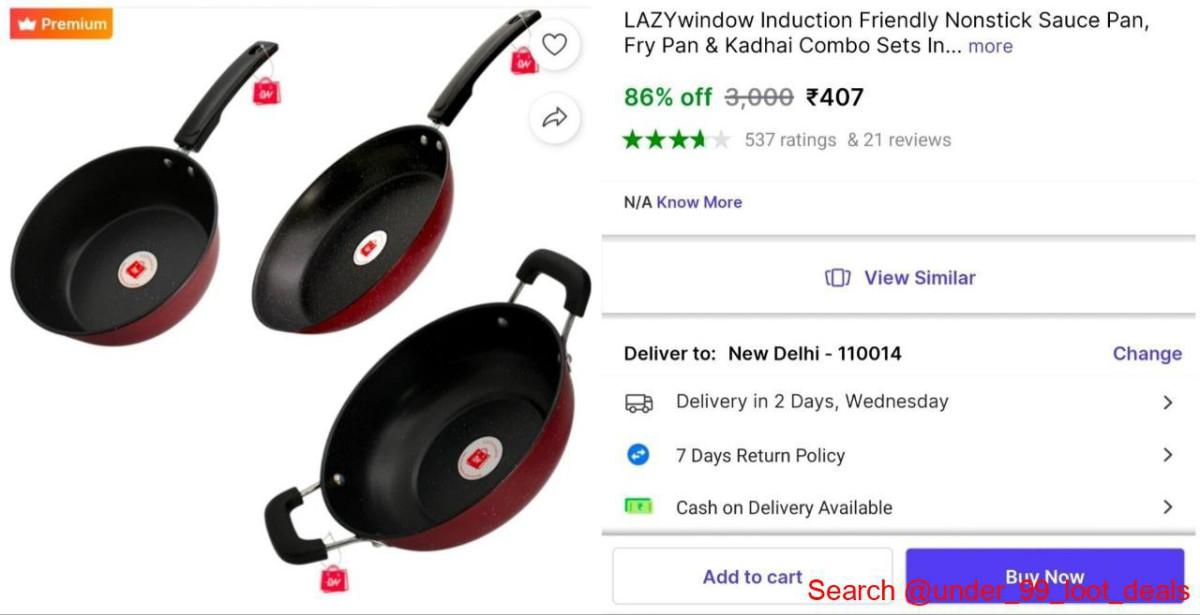 Non-stick Cookware Set At 407