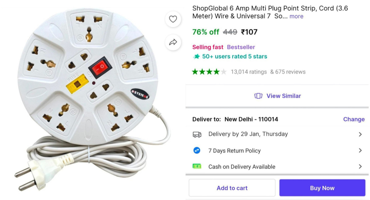 Socket Extension Board At 107 More Deals Click Here Must Read
