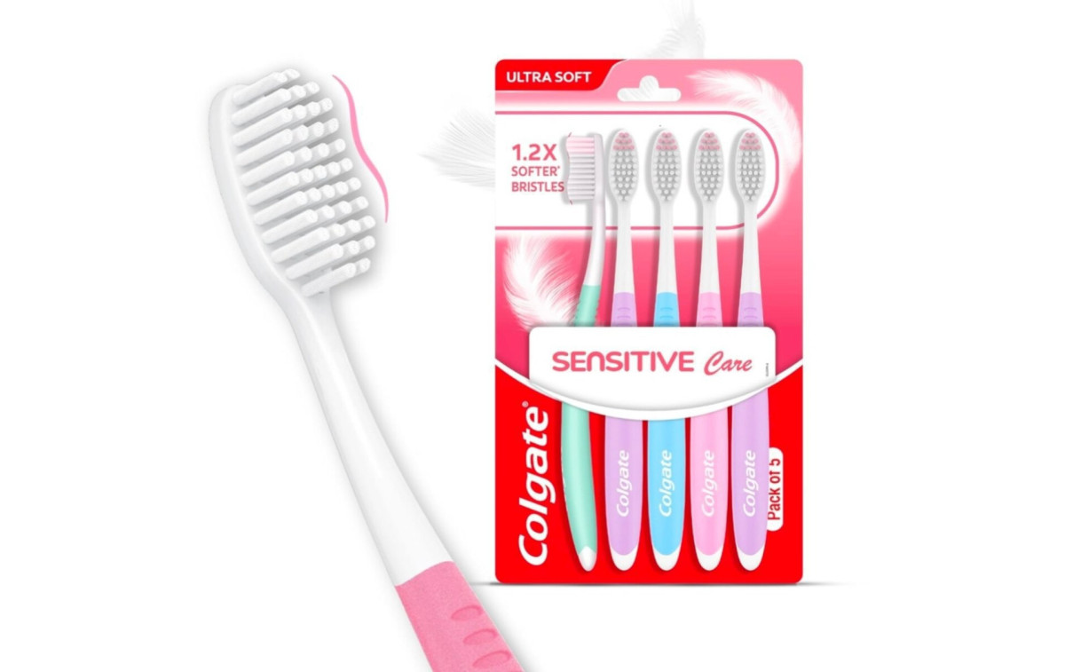 Colgate Gentle Sensitive Care Ultra Soft Bristles Toothbrush (5pcs) At 158