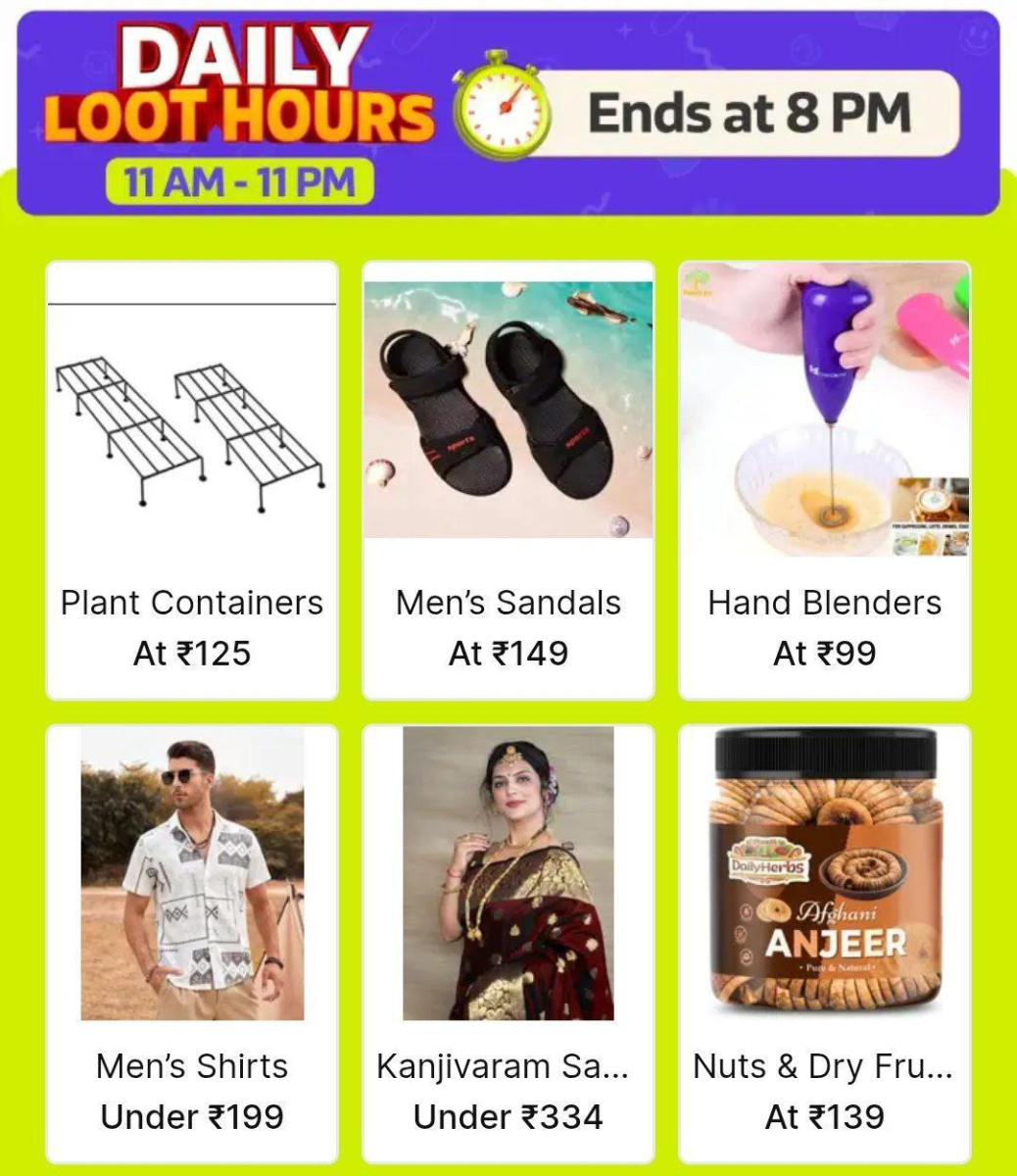 Shopsy Loot Hour Deals Live
