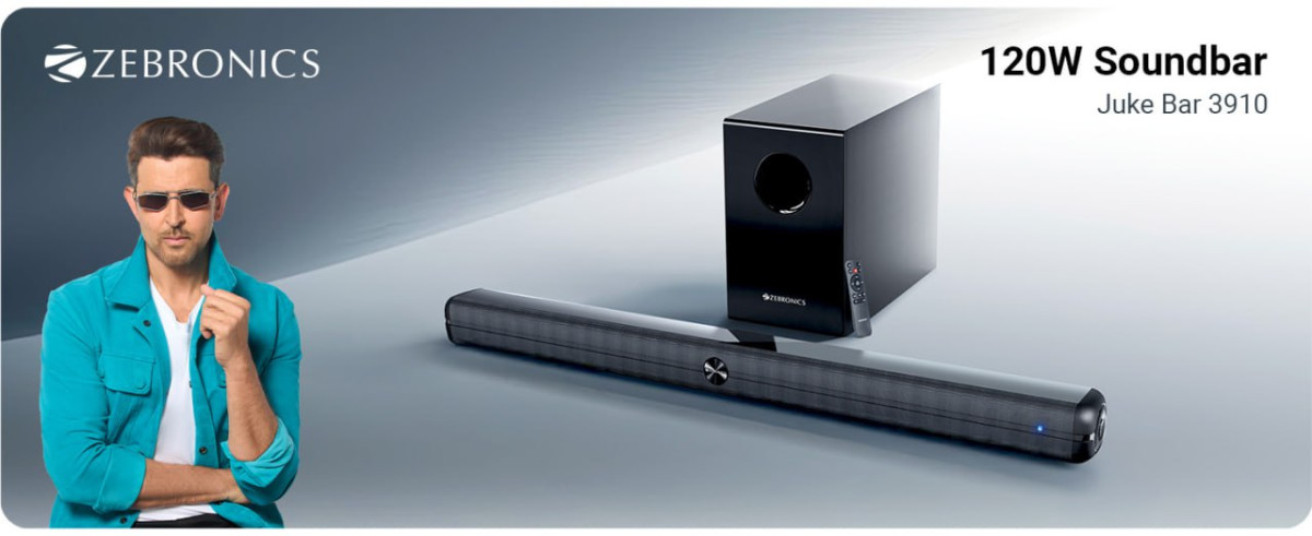 Zebronics 120w Soundbar 3389