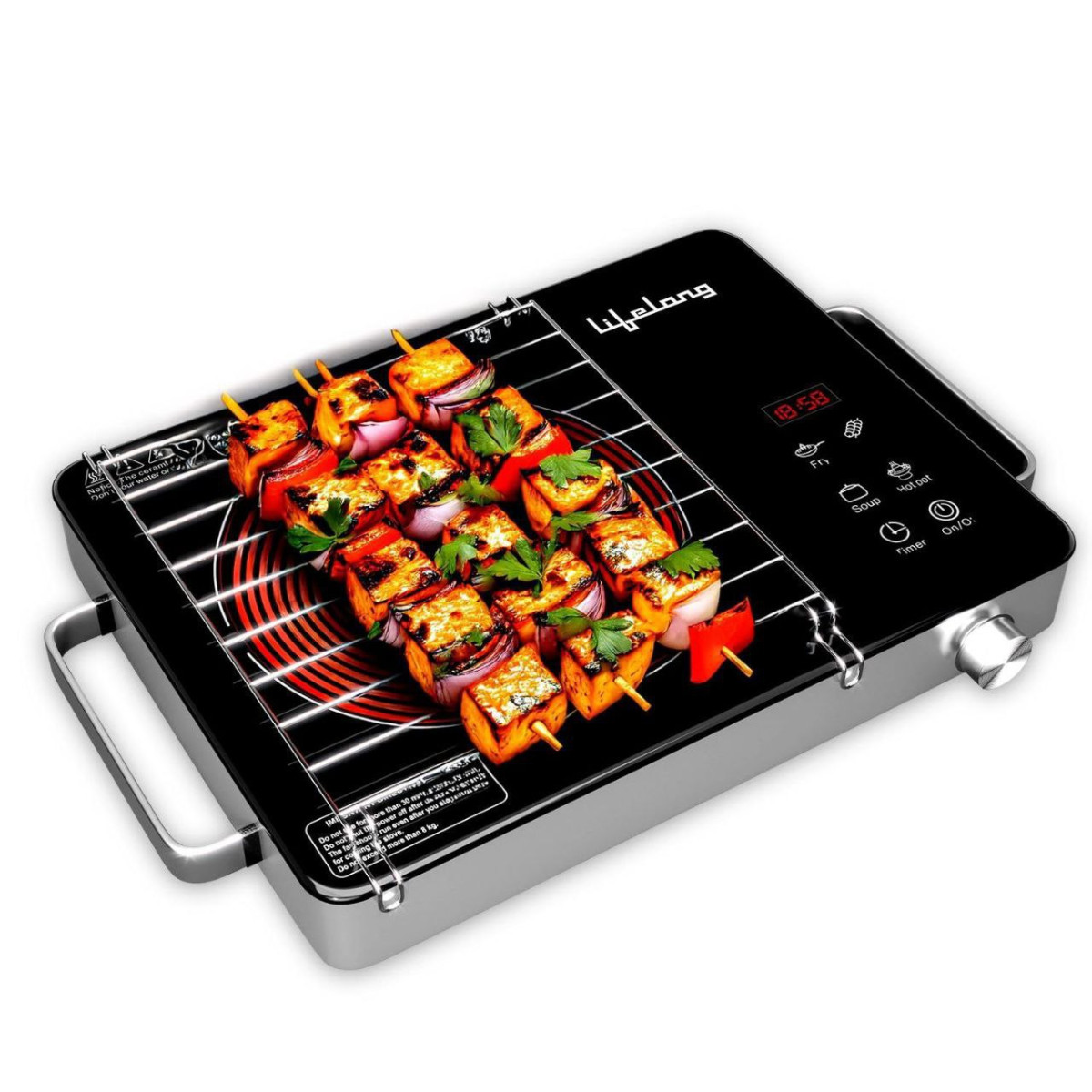 999lifelong 2000 Watt Infrared Induction Stove With Digital Display - Surge