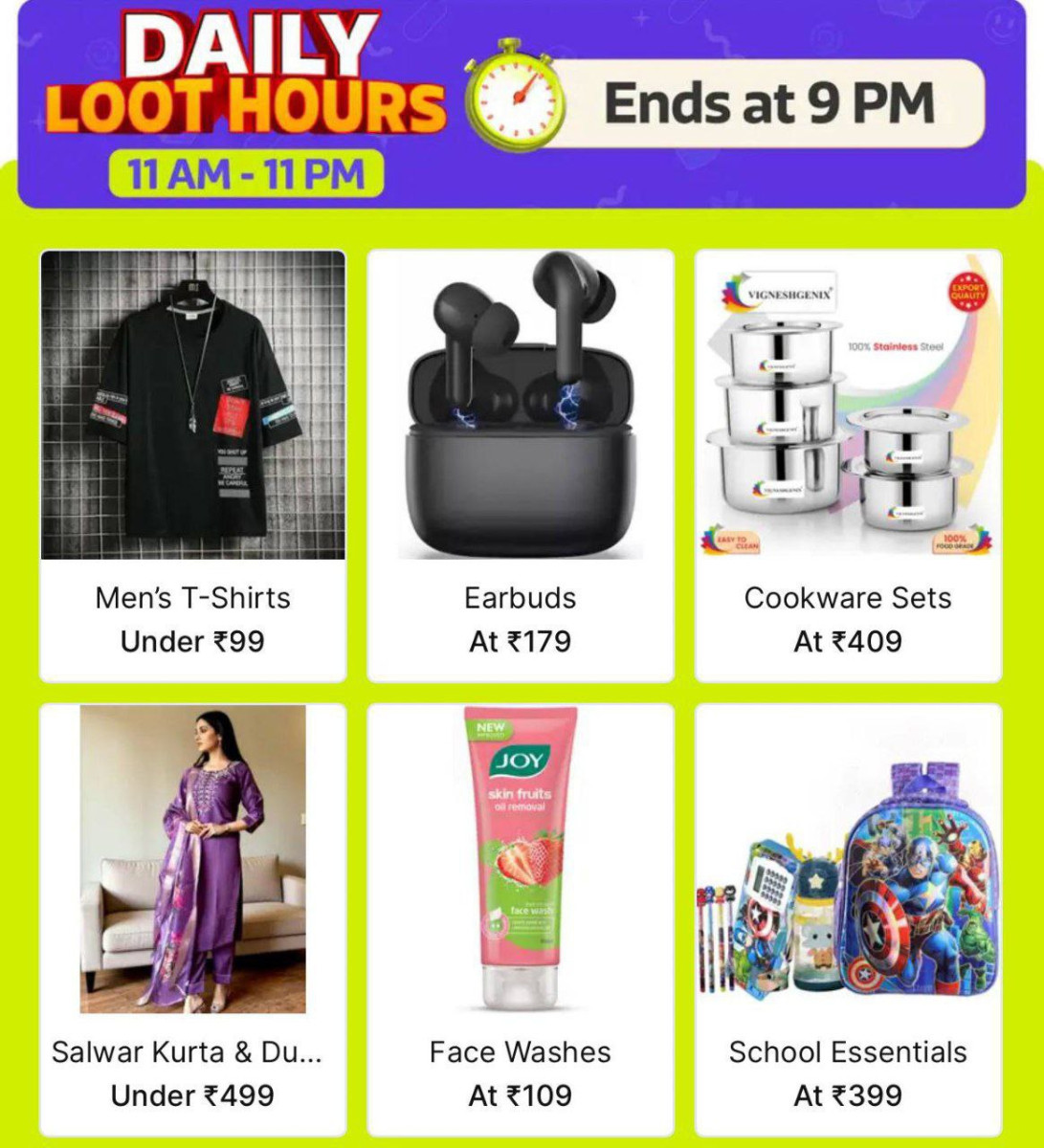 Ends At 9pm More Deals Click Here Must Read