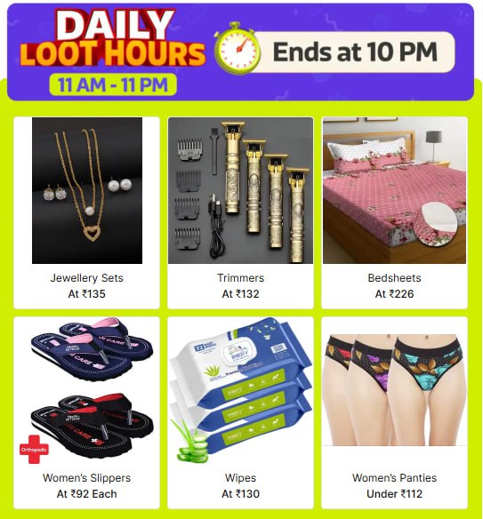 Shopsy Daily Loot Hours