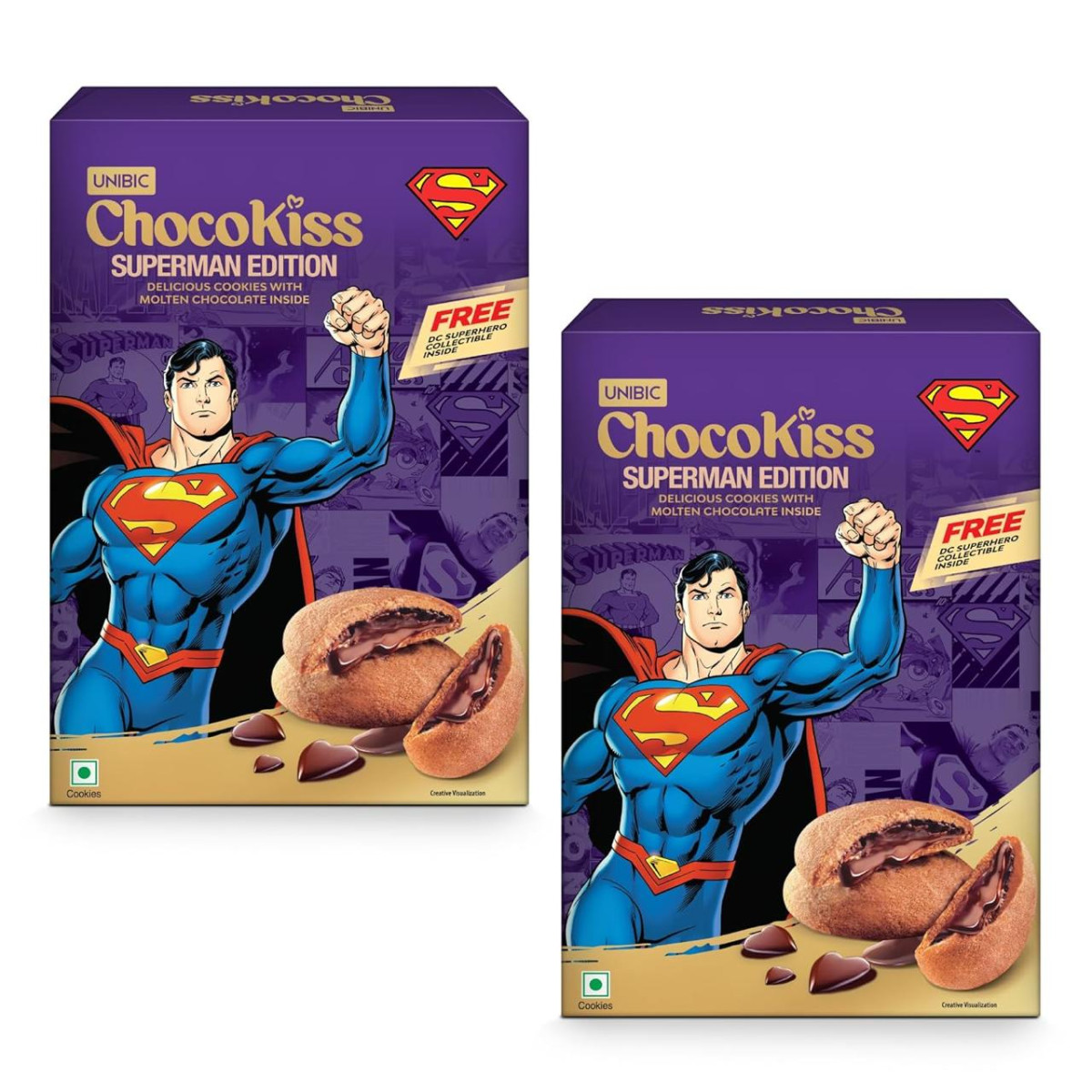 Unibic Choco Kiss Cookies Centre Filled Cookies Chocolate Cookies 500gm 157