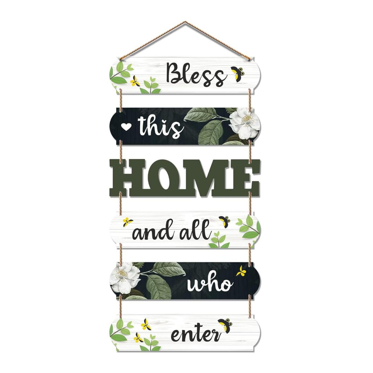 Artvibes Home Decorative Wall Art Mdf Wooden Wall Hanger For Living Room 22